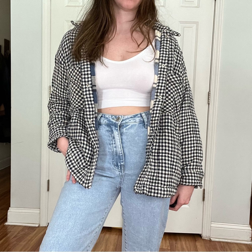 Zara Plaid Shacket